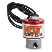 NOS Cheater Fuel Solenoid 450 Horsepower 1/8" NPT Inlet, 1/8" NPT Outlet