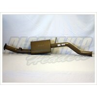 Pacemaker King Brown 2004+ MK2 GU Patrol Ute Centre Assembly w/ Muffler