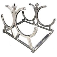 Nitrous Express Nitrous Bottle Brackets Billet Aluminium Dual 10/12/15 lb. Bottles Each