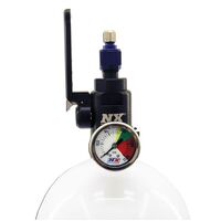 Nitrous Express Nitrous Bottle Valve Bottle Refill Fitting -4 AN DF-5 Nitrous Bottle Valve 10 lb. Bottle