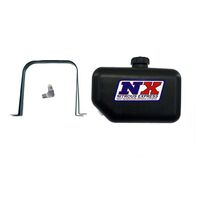 Nitrous Express Water Methanol 2.5 Gal (9.3L) Reservoir W/ Fittings & Brackets (13Lx9.5Hx7.5W)