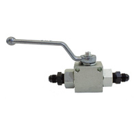 Nitrous Express Remote Shutoff Nitrous Valve 6AN Male Inlet And Outlet