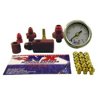 Nitrous Express Master Flo-Check (Checks Flowing Fuel Pressures Gauge Incl)