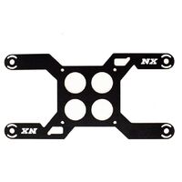 Nitrous Express Solenoid Bracket Carb Plate For Dominator (4 Solenoid)