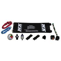 Nitrous Express Bottle Heater Heavy Duty Fully Automatic (6AN) W/ Nitrous Gauge