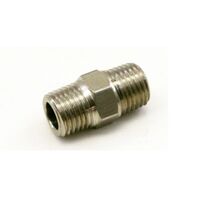 Nitrous Express Fitting Adapter Male Union Connector 1/8 NPT x 1/8 NPT
