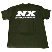Nitrous Express T-Shirt Small Black w/ White NX