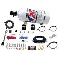 Nitrous Express Nitrous Plate System Chevrolet LS 102mm 50-400Hp 4-Bolt W/ 10Lb Bottle