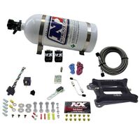 Nitrous Express Nitrous System 4150 4 - Barrel / Gas 50 - 100 - 150 - 200 - 250 - 300Hp 10Lb Bottle