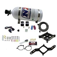 Nitrous Express Nitrous System 4150 Single Entry Billet Crossbar System (50-300Hp) W/ 10Lb Bottle