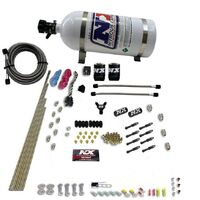 Nitrous Express Nitrous System 8 Cyl Dry Direct Port 2 Solenoids 10Lb Bottle 200-600Hp Jetting