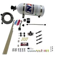 Nitrous Express Nitrous System Dry Direct Port Nitrous System. 4 Cyl inder 10Lb Bottle