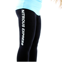 Nitrous Express NX White Logo Leggings Women's