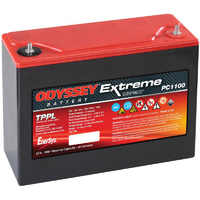 Odyssey 12V Extreme Series AGM Battery 500 CCA LxWxH 250mm x 97mm x 206mm