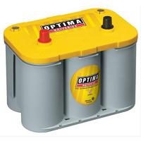 Optima 12V D34 YELLOWTOP Deep-Cycle Battery 750CCA 254mm L x 199mm W x 199mm H