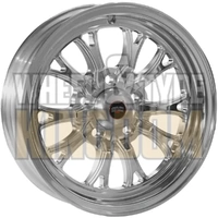Outlaw Drag Intensity wheel 15x4 Polished 5x114.3 ET -19 to suit Ford