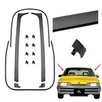 Holden VL Front Windscreen Mould Full Set Windshield Grain Finish Black window