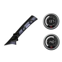 SAAS pillar pod boost voltmeter gauges for Toyota Hilux 2005-2015