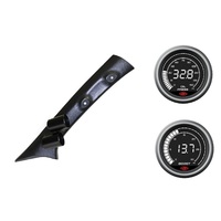 SAAS pillar pod oil pressure boost gauges for Toyota Hilux 2005-2015