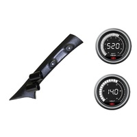 SAAS pillar pod pyro volt gauges for Toyota Hilux 2005-2015