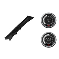 SAAS pillar pod boost water temperature gauges for Toyota Hilux 1997-2005