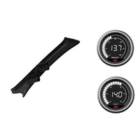 SAAS pillar pod boost voltmeter gauges for Toyota Hilux 1997-2005