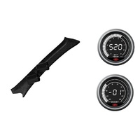 SAAS pillar pod pyro boost/vacuum gauges for Toyota Hilux 1997-2005