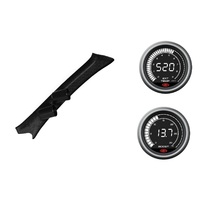 SAAS pillar pod pyro boost gauges for Toyota Hilux 1997-2005