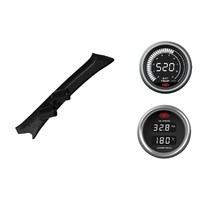 SAAS pillar pod pyro oil pressure gauges for Toyota Hilux 1997-2005