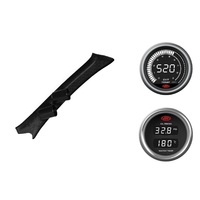 SAAS pillar pod pyro oil/water temp gauges for Toyota Hilux 1997-2005