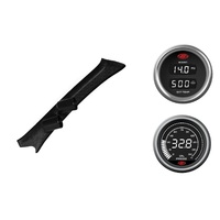 SAAS pillar pod boost/pyro oil pressure gauges for Toyota Hilux 1997-2005