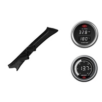 SAAS pillar pod oil/water temp boost gauges for Toyota Hilux 1997-2005