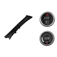 SAAS pillar pod oil/water temp oil pressure gauges for Toyota Hilux 1997-2005