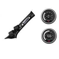 SAAS pillar pod boost/vacuum water temp gauges for Toyota Hilux 2015-2021