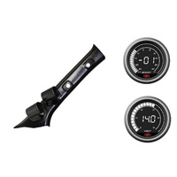 SAAS pillar pod boost/vacuum voltmeter gauges for Toyota Hilux 2015-2021