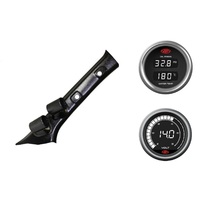 SAAS pillar pod oil/water temp voltmeter gauges for Toyota Hilux 2015-2021