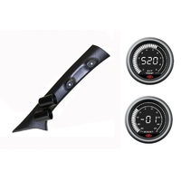 SAAS pillar pod pyro boost/vacuum gauges for Toyota Hilux 2015-2021