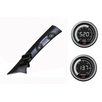 SAAS pillar pod pyro boost gauges for Toyota Hilux 2015-2021