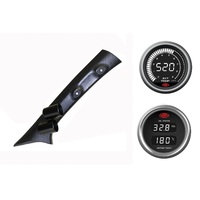 SAAS pillar pod pyro oil pressure gauges for Toyota Hilux 2015-2021