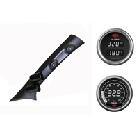 SAAS pillar pod oil/water temp oil pressure gauges for Toyota Hilux 2015-2021