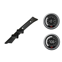 SAAS pillar pod boost/vacuum water temp gauges for Toyota Landcruiser 80 Series