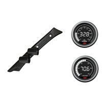 SAAS pillar pod oil pressure water temp gauges for Toyota Landcruiser 80 Series