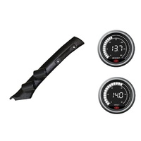 SAAS pillar pod boost voltmeter gauges for Toyota Landcruiser 100 Series