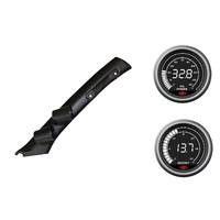 SAAS pillar pod oil pressure boost gauges for Toyota Landcruiser 100 Series