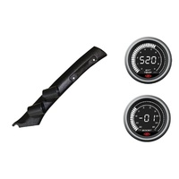 SAAS pillar pod pyro boost/vacuum gauges for Toyota Landcruiser 100 Series