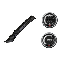 SAAS pillar pod pyro volt gauges for Toyota Landcruiser 100 Series