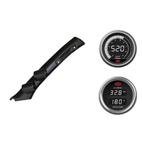 SAAS pillar pod pyro oil/water temp gauges for Toyota Landcruiser 100 Series
