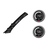 SAAS pillar pod volt water temperature gauges for Toyota Landcruiser 100 Series