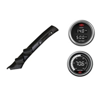 SAAS pillar pod boost/pyro water temp gauges for Toyota Landcruiser 100 Series