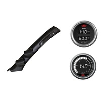 SAAS pillar pod boost/pyro voltmeter gauges for Toyota Landcruiser 100 Series
